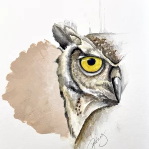 Miss Darling Art oeuvre - Té Chouette