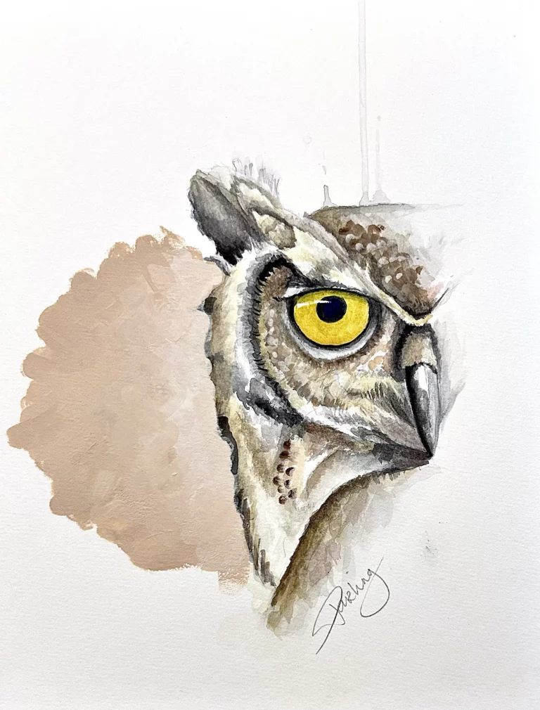 Miss Darling Art oeuvre - Té Chouette