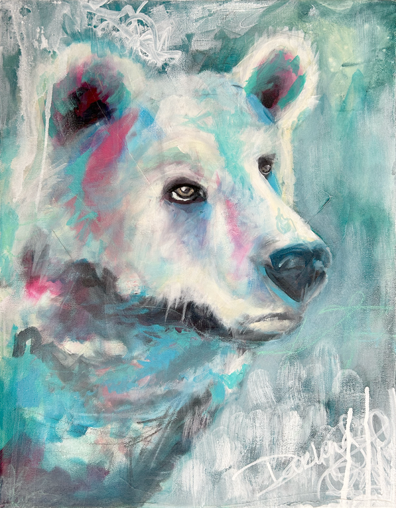 Oeuvre de l'artiste Papa bear